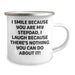 Funny Stepdad Gifts, I Smile Because You Are My Stepdad, Unique Camping Mug for Father's Day, Gifts from Men, Stepdad, Stepdad Hilarious - Image 2