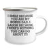 Funny Bonus Dad Gifts - I Smile Because You Are My Bonus Dad, Gifts from Men to Bonus Dad, Camping Mug for Father's Day - Image 2