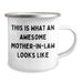 Funny Mom-in-law Gifts, This Is What An Awesome Mom-in-law Looks Like, Camping Mug for Father's Day, Gifts from Family to Mom-in-law - Image 2
