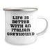 Funny Italian Greyhound Dog Gifts for Men from Family - Life is Better with an Italian Greyhound, Camping Mug, Father's Day Unique Gifts - Image 2