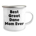 Best Great Dane Mom Ever Gifts for Great Dane Dog Lovers | Funny Camping Mug Gifts from Daughter for Mom on Father's Day - Image 2