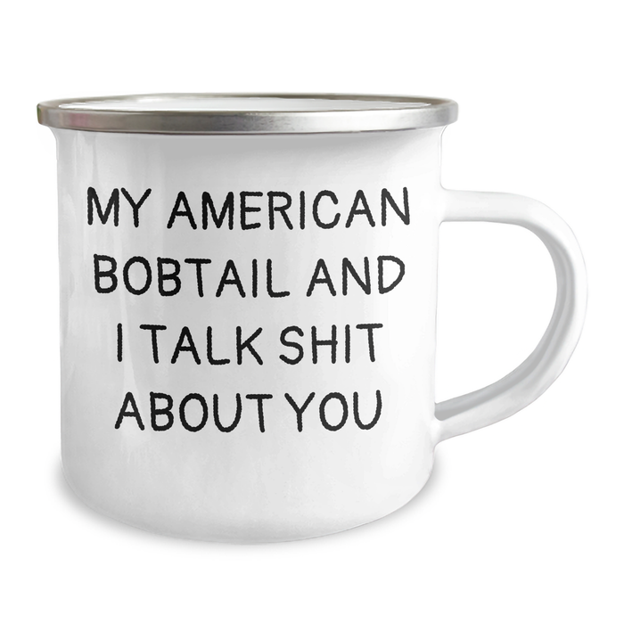 American Bobtail Cat Gifts: Funny Quote Mug for Dad, Gifts from Family, Camping Mug for Men, Perfect Father's Day Unique Gifts for Him - Image 2