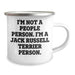 Funny Jack Russell Terrier Dog Gifts from Us, Camping Mug for Dad, Inspirational Quote 'I'm Not A People Person. I'm A Jack Russell Terrier Person.' for Father's Day Unique Gifts for Men - Image 2