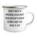 Funny Medical Assistant Gifts from Friends to Medical Assistant, Camping Mug for Graduation, 'Don't Trust A Medical Assistant That Doesn't Drink Coffee And Say F--k A Lot' Quote - Image 2