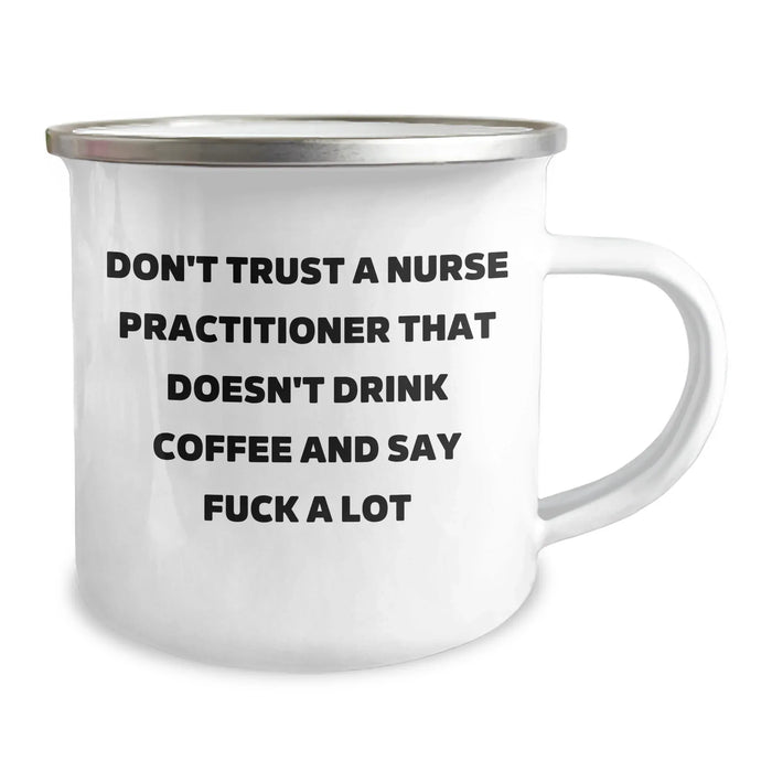 Nurse Practitioner Gifts, Funny Quote, Camping Mug, Graduation Unique Gifts from Friends, Gifts for Nurse Practitioner - Image 2