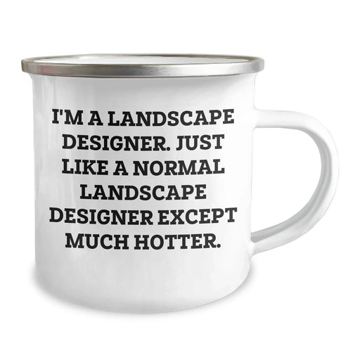 Funny Landscape Designer Gifts - 'I'm A Landscape Designer...' Camping Mug for Mom's Day from Friends - Image 2