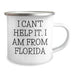 Florida Proud Gifts from Friends and Family - I Can't Help It. I Am From Florida Funny Camping Mug for Graduation Unique Gifts - Image 2