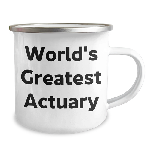 World's Greatest Actuary Funny Camping Mug for Actuary Moms on Mother's Day Unique Gifts from Friends - Image 2