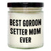 Gordon Setter Mom Ever, 9oz Vanilla Soy Candle for Father's Day Unique Gifts from Friends to Family - Image 1