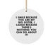 Big Sister Circle Ornament, Funny Quote Gifts from Family for Big Sister, Christmas Unique Gifts - Image 1