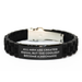 Funny Mechanic Gifts from Men, Gifts for Mechanic Friends, All Men Are Created Equal But The Coolest Become A Mechanic Glide lock Clasp Bracelet, Mother's Day Unique Gifts - Image 1
