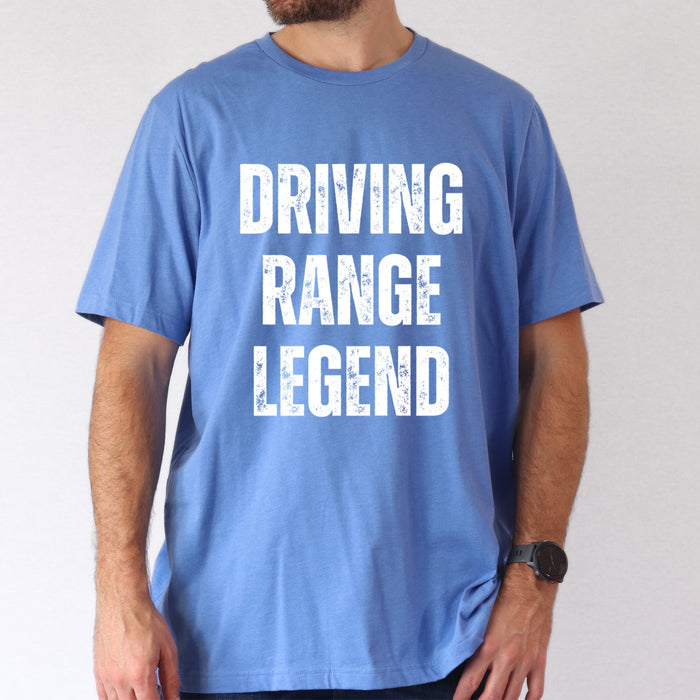Golf Shirt Funny Golf Tee Shirt Driving Range Legend Tee Retirement Gift Funny Golf Apparel Gift for Golfer Birthday Gift Dad Golf Shirt