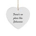 Delaware Heart Ornament Gifts from Friends for Delaware - Image 1