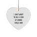 Collie Dog Dad's Heartfelt Gift, 'I Just Want To Be A Stay At Home Collie Dad', Heart Ornament for Men from Family, Unique Christmas Unique Gifts for Friends - Image 1