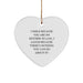 Funny Mom-in-law Heart Ornament Gifts from Family - I Smile Because You Are My Mom-in-law, Gifts for Mom-in-law Christmas Unique Presents - Image 1
