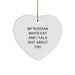 Funny Russian White Cat Gifts from Family to Russian White Cat Lover's Christmas Unique Gifts - Image 1