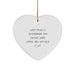 Funny Veterinarian Heart Ornament, Gifts from Men to Veterinarian Friends, Don't Trust A Veterinarian That Doesn't Drink Coffee, Unique Christmas Unique Gifts - Image 1