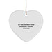 Funny Shiba Inu Dog Gifts for Shiba Inu Lovers - Be the Person Your Shiba Inu Thinks You Are Heart Ornament - Unique Christmas Unique Gifts for Shiba Inu Owners - Image 1