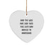 Funny Maryland Heart Ornament Quote, Gifts from Friends, Family, Coworkers, Gifts for Men, Women, Maryland Heart Ornament, Heart Ornament, Funny Christmas Unique Gift Idea - Image 1