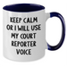 Court Reporter Humor Gifts from Friends for Men, Unique Two Tone Coffee Mug for Father's Day - Additional