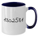Funny Bullmastiff Dog Gifts for Dad's Stay at Home Quote, Two Tone Coffee Mug, Father's Day Unique Gifts from Men - Additional