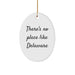 Delaware Oval Ornament Gifts from Friends to Family with Funny Quote - Image 1