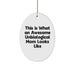 Funny Unbiological Mom Gifts - Oval Ornament This Is What An Awesome Unbiological Mom Looks Like - Gifts from Family to Unbiological Mom - Christmas Unique Gifts - Image 1