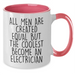 Funny Electrician Quotes Gifts from Men, Two Tone Coffee Mugs for Electrician, Father's Day Unique Gifts for Him - Additional