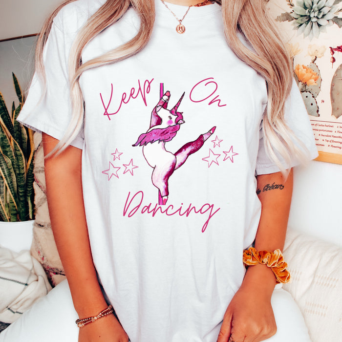 Pink Pony Shirt, Midwest Princess Tour, Sapphic Lesbian Pride Music Shirt, Keep On Dancing, Dancing Shirts, Dancing Unicorn, Pony Club