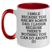 Bonus Dad Gifts, Funny Quote Coffee Mug, Gifts from Men for Bonus Dad, Two Tone Ceramic Mug for Father's Day, Inspirational Humor - Main