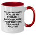 Funny Stepdad Gifts, I Smile Because You Are My Stepdad, Unique Two Tone Coffee Mugs for Dad from Family, Father's Day Unique Gift Ideas - Additional