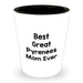 Great Pyrenees Mom Cute Shot Glass | Funny Great Pyrenees Dog Gifts for Mom from Daughter or Son | Great Pyrenees Gifts | Gifts for Great Pyrenees Dog Lovers | Father's Day Unique Gifts - Image 1