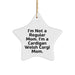 Funny Cardigan Welsh Corgi Mom Gifts from Family for Christmas Star Ornament - Image 1