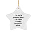 Flat Coated Retriever Dog Mom Funny Star Ornament Gifts from Family to Friends, Gifts for Flat Coated Retriever Dog Lovers, Christmas Unique - Image 1