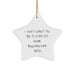 Bullmastiff Dad Gift, Funny Star Ornament, I Just Want To Be A Stay At Home Bullmastiff Dad, Gifts For Him, Christmas Unique Gifts From Friends - Image 1