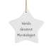 World's Greatest Microbiologist Star Ornament, Funny Quote, Gifts for Microbiologist, Unique Christmas Unique Gifts from Friends - Image 1