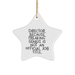 Funny Director Gifts, Star Ornament, 'Director. Because Freaking' genius Is Not An Official Job Title.' Quote, Christmas Unique Presents for Men, Women, Friends, Coworkers, Family - Image 1