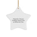 Dispatcher Gifts, Funny Quote, Star Ornament, Christmas Memorable Presents, Gifts from Friends and Family, Gifts for Dispatcher, 'Dispatcher. Because Freaking' genius Is Not An Official Job Title.' - Image 1