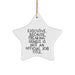 Executive Star Ornament, Funny Quote, 'Executive. Because Freaking' genius Is Not An Official Job Title.', Gifts from Family to Executive Friends, Great for Christmas - Image 1