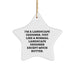 Funny Landscape Designer Gifts from Friends - I'm A Landscape Designer Star Ornament, Unique Christmas Unique Gifts for Landscape Designer - Image 1