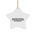 Court Reporter Star Ornament, 'Dream Big, Work Hard, And Become An Amazing Court Reporter.' Gifts from Friends, Gifts for Court Reporters, Christmas Unique Presents - Image 1
