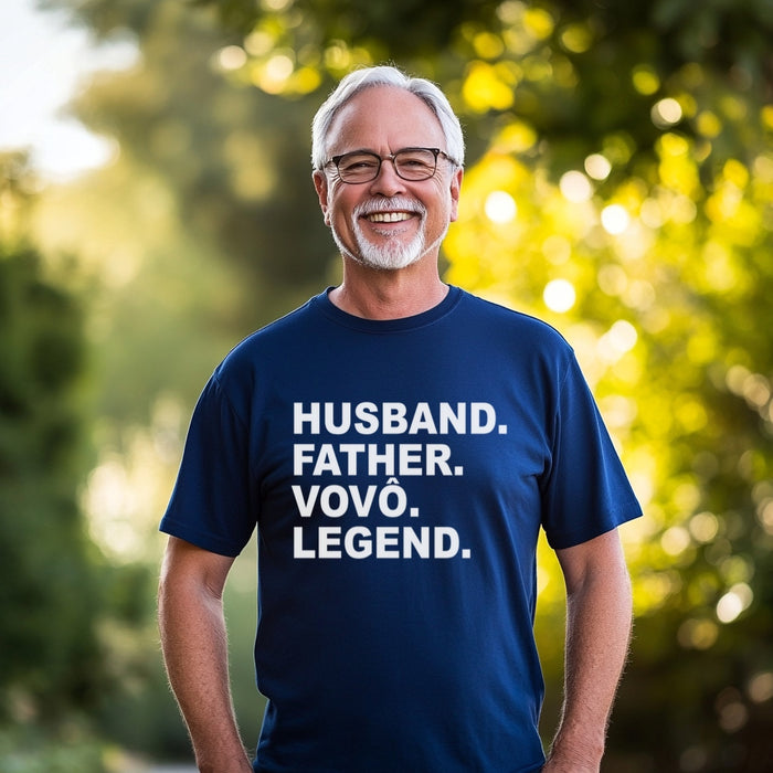 Vovo Shirt Vovo Gifts Vovo Tee Shirt Cool Vovo Gift Perfect Vovo Gift for Vovos Husband Father Legend Perfect Christmas Birthday Portuguese