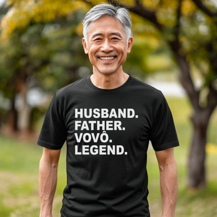 Vovo Shirt Vovo Gifts Vovo Tee Shirt Cool Vovo Gift Perfect Vovo Gift for Vovos Husband Father Legend Perfect Christmas Birthday Portuguese