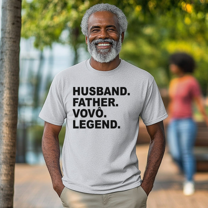 Vovo Shirt Vovo Gifts Vovo Tee Shirt Cool Vovo Gift Perfect Vovo Gift for Vovos Husband Father Legend Perfect Christmas Birthday Portuguese