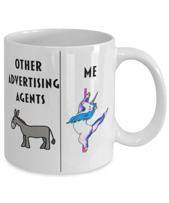 Funny Advertising Agent Christmas Gift, Christmas Gift for Advertising Agent, Advertising Agent Birthday Gift for Advertising Agent, Advertising Agent Coworker Gift, Christmas Present for Advertising Agent,Advertising Agent Mothers Day, Advertising Agent