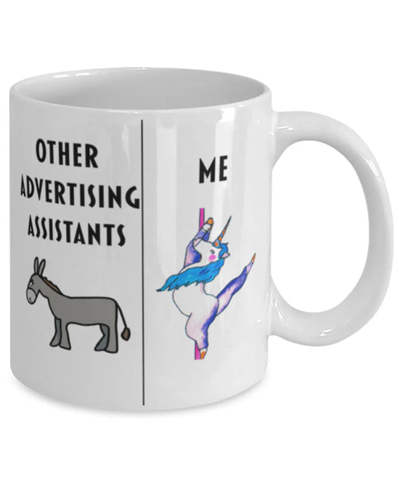 Funny Advertising Assistant Christmas Gift, Christmas Gift for Advertising Assistant, Advertising Assistant Birthday Gift for Advertising Assistant, Advertising Assistant Coworker Gift, Christmas Present for Advertising Assistant,Advertising Assistant Mot