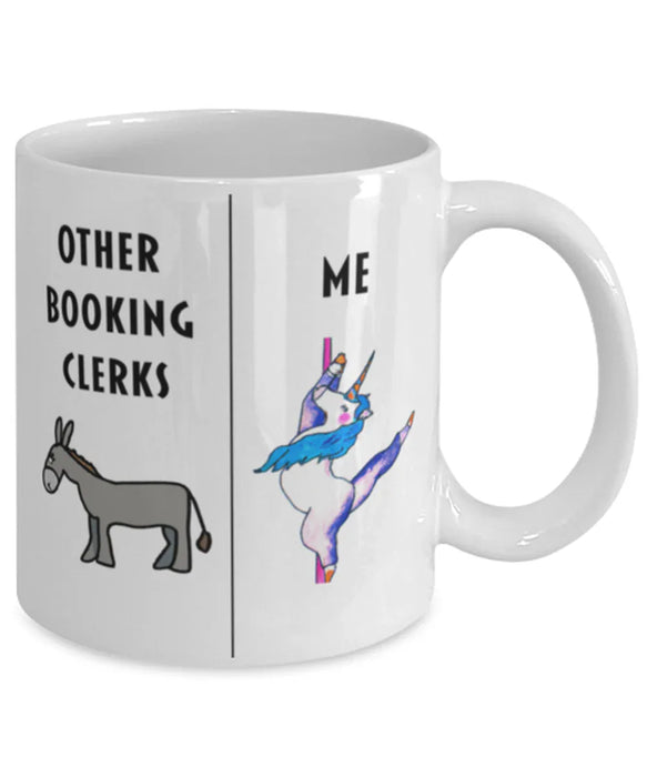 Funny Booking Clerk Christmas Gift, Christmas Gift for Booking Clerk, Booking Clerk Birthday Gift for Booking Clerk, Booking Clerk Coworker Gift, Christmas Present for Booking Clerk,Booking Clerk Mothers Day, Booking Clerk Fathers Day, Booking Clerk Gradu