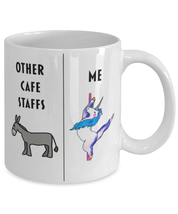 Funny Cafe Staff Christmas Gift, Christmas Gift for Cafe Staff, Cafe Staff Birthday Gift for Cafe Staff, Cafe Staff Coworker Gift, Christmas Present for Cafe Staff,Cafe Staff Mothers Day, Cafe Staff Fathers Day, Cafe Staff Graduation Gift,  Perfect, Uniqu