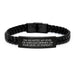 Funny Quotes for Artists Interlaced Leather Bracelet Gifts from Men to Women Valentine's Unique - Image 1