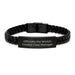 Funny Case Manager Gifts - Interlaced Leather Bracelet Officially The World's Coolest Case Manager, Mothers Day Unique Gifts for Case Manager Men, Women, Family, Friends - Image 1
